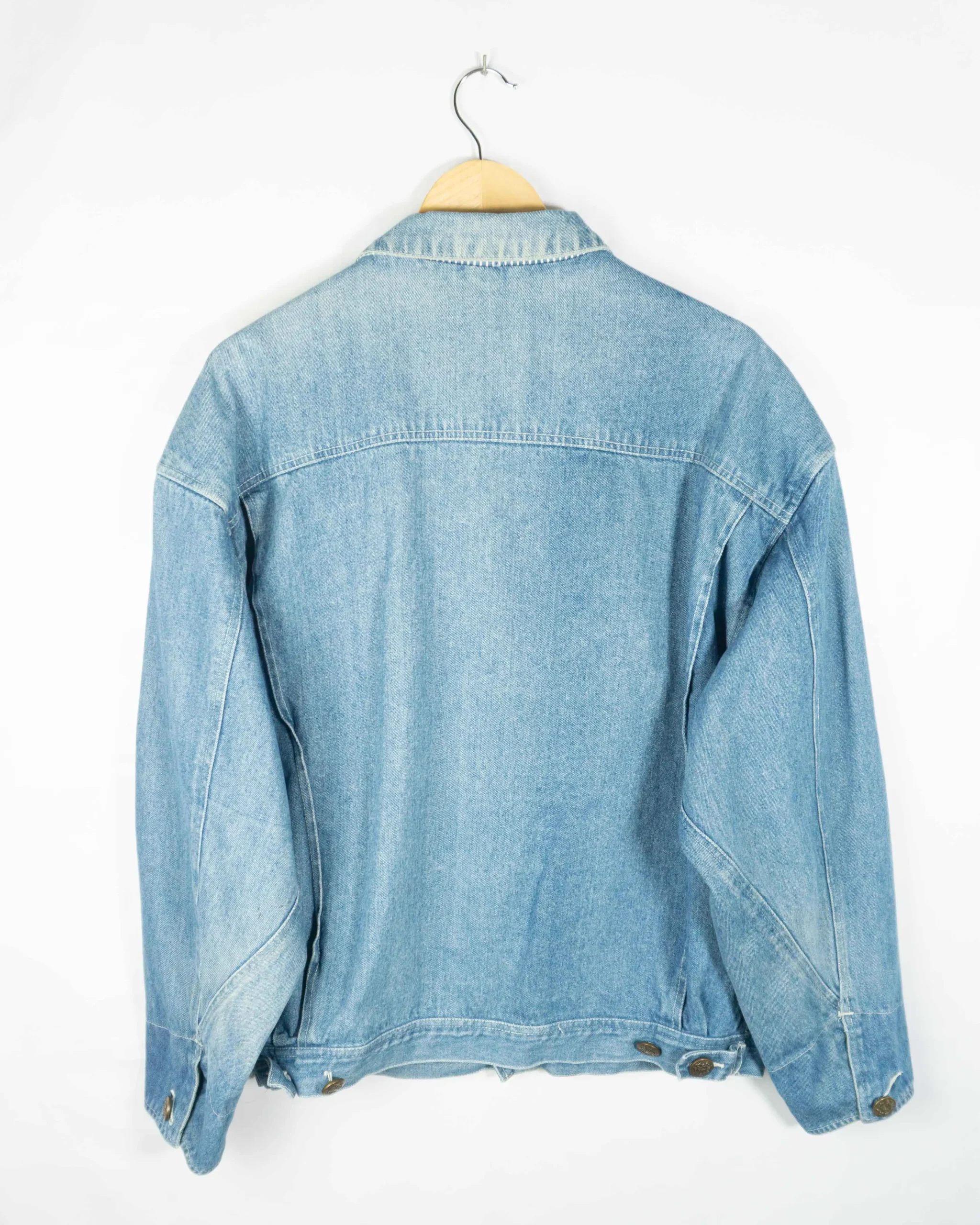 Chaqueta vaquera vintage 90s azul claro L - Lacaie Vintage Chaqueta vaquera vintage 90s azul claro L - Imagen 3