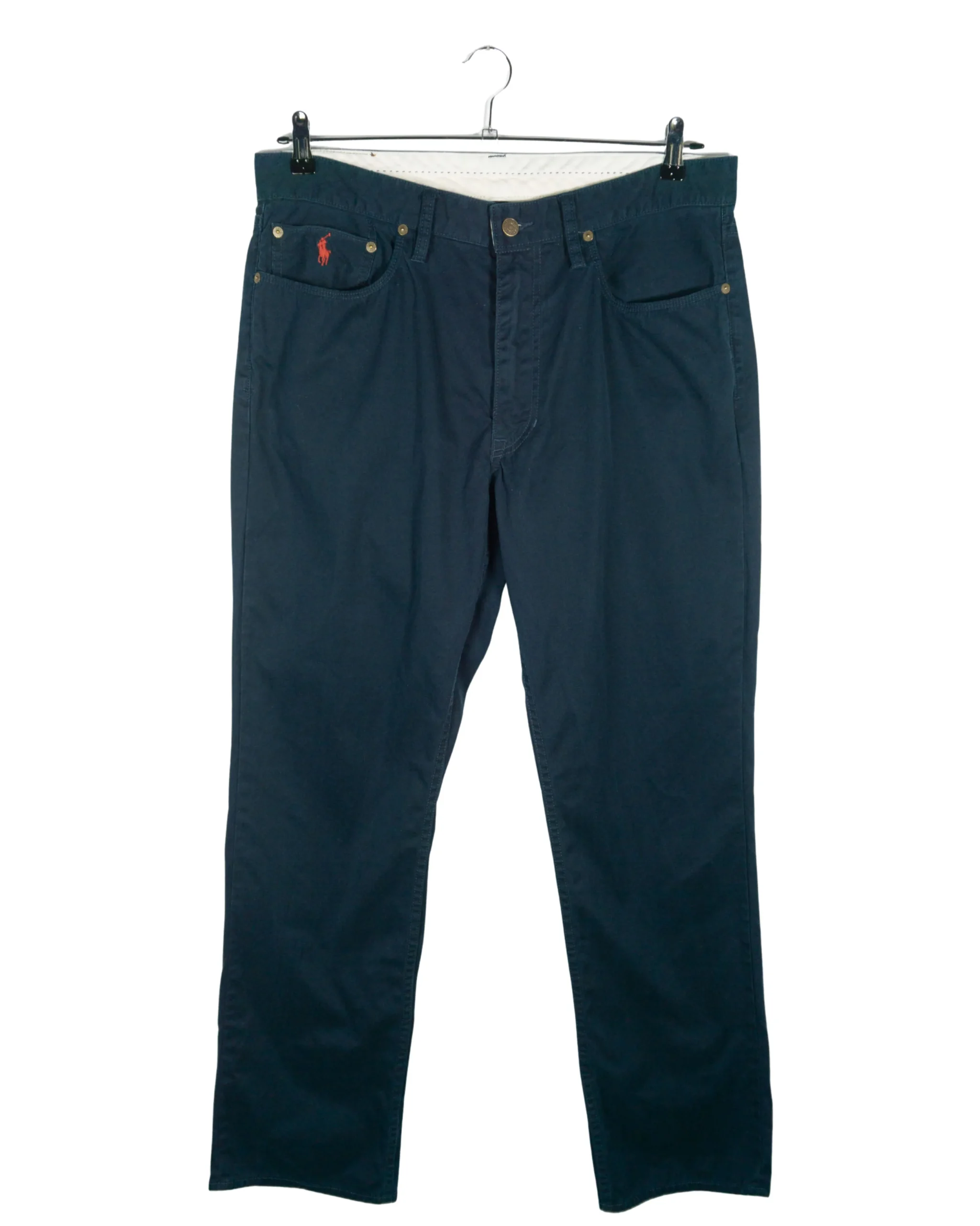 Pantalón Ralph Lauren azul marino 36 - Lacaie Vintage Pantalón Ralph Lauren azul marino 36