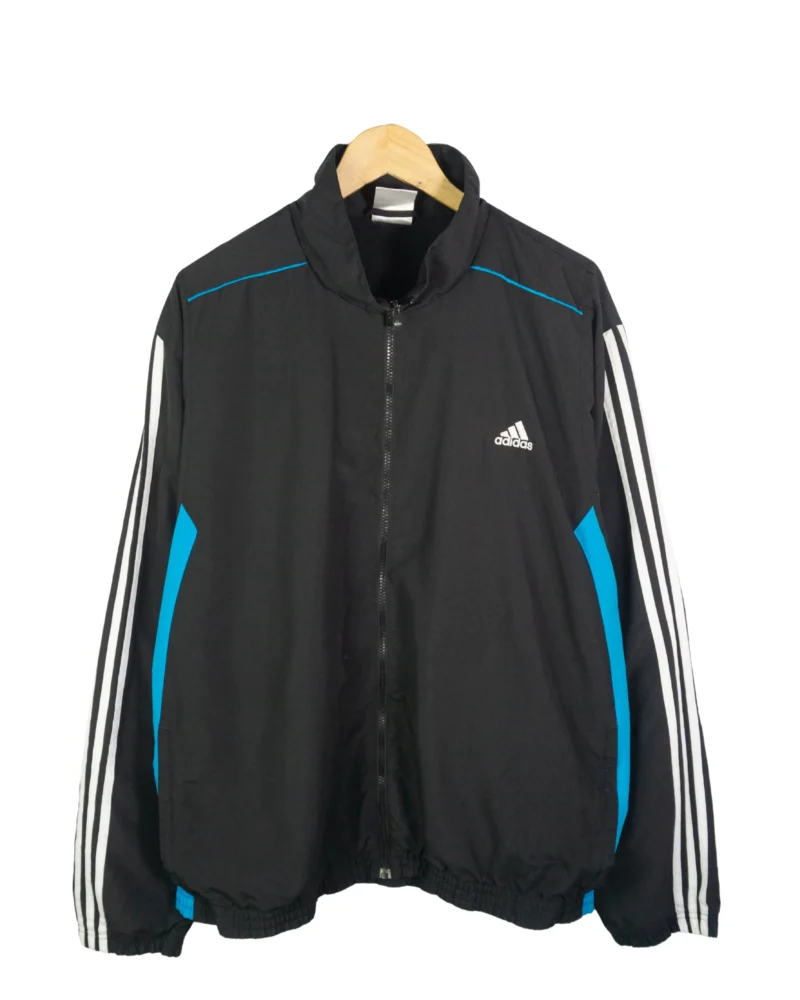 Chaqueta deportiva Adidas vintage 00s negra XXL
