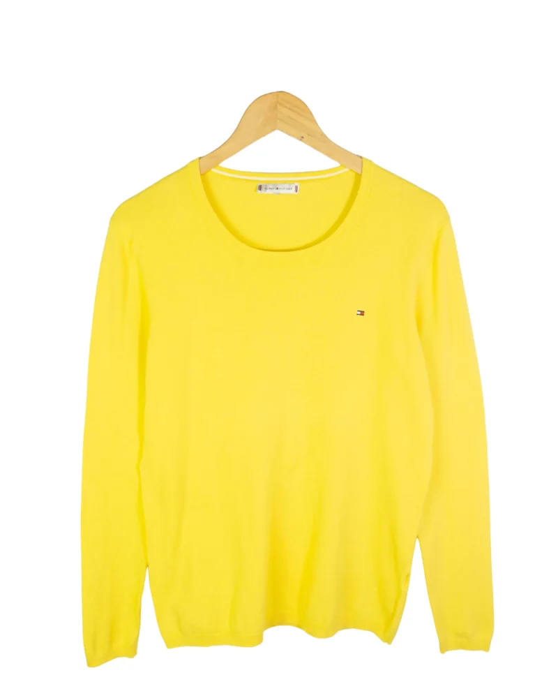Jersey fino mujer Tommy Hilfiger amarillo L