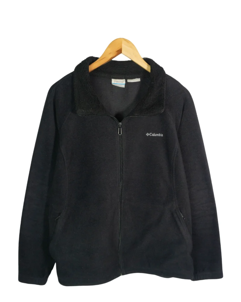 Forro polar Columbia vintage 00s negro M