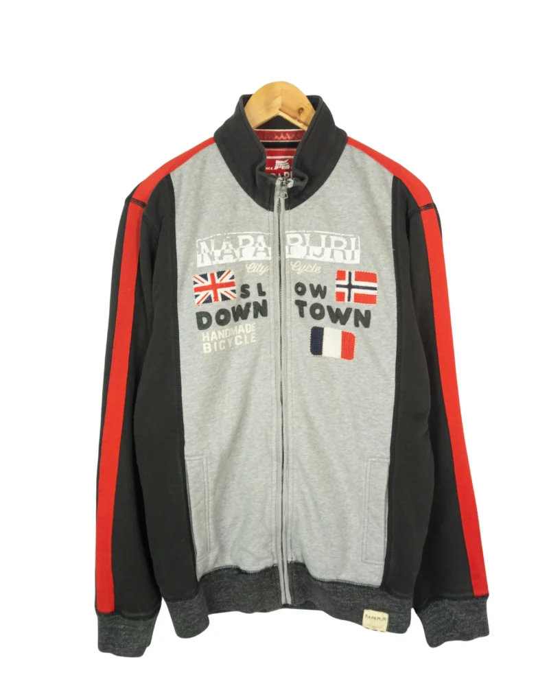 Chaqueta Napapijri gris/negro XL