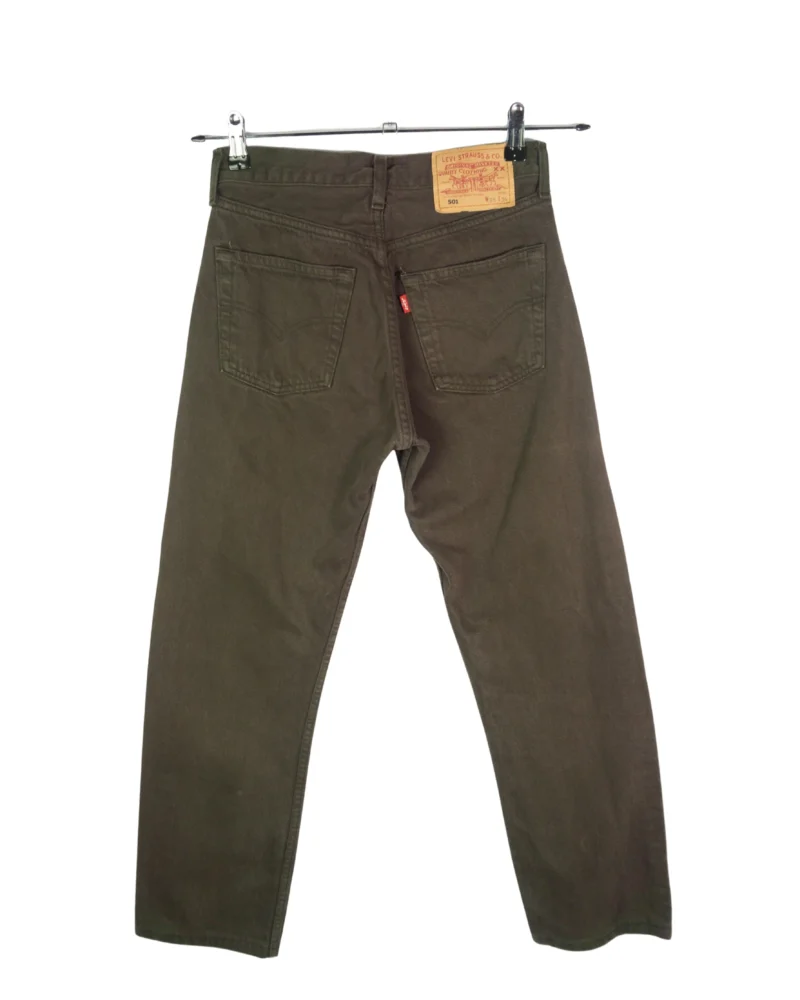 Pantalón vaquero Levis 501 vintage 00s marrón W28